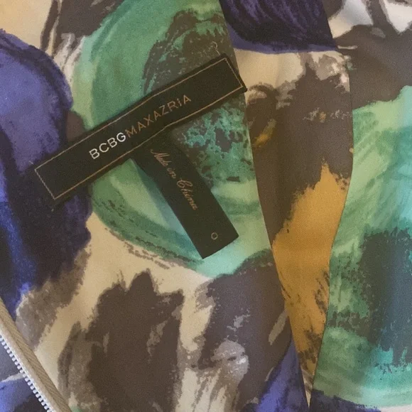 BCBGMAXAZRIA Floral dress Size 0 BCBG - Picture 6 of 7